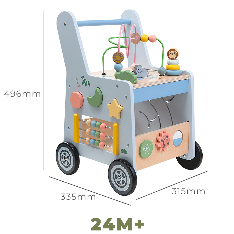 wooden Activity Baby Walker